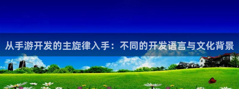 求糖果派对网站：从手游开发的主旋律入手：不同的开发语言与文化